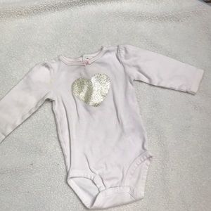 Carters long sleeve onesie